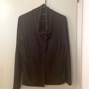 Eileen fisher extra small sweatshirt type material button up light jacket.